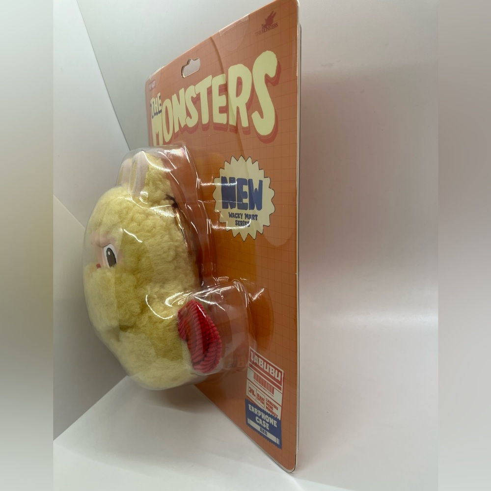 Labubu The Monsters Wacky Mart Series Tempura Shrimp Plush Earphone Case - Picture 2 of 8
